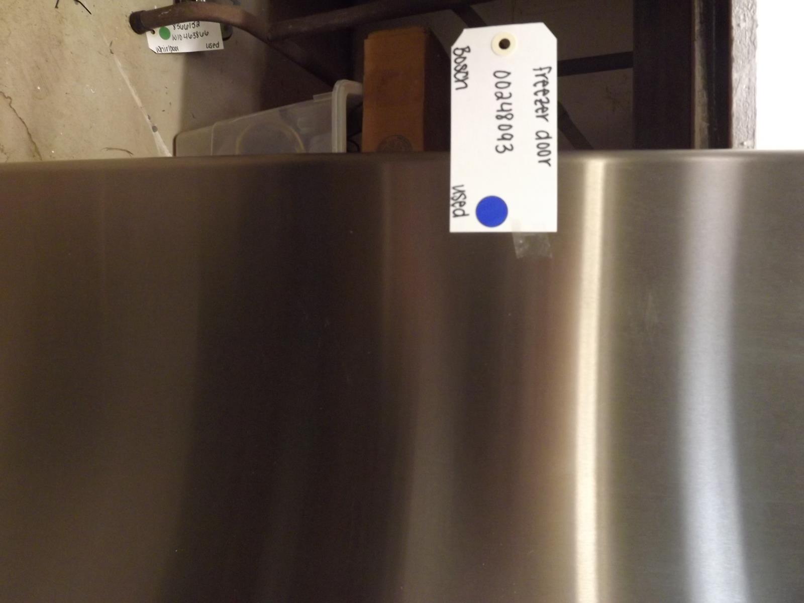 Bosch Refrigerator 00248093 Freezer Door Used Bosch Refrigerator 00248093 Freezer Door Used